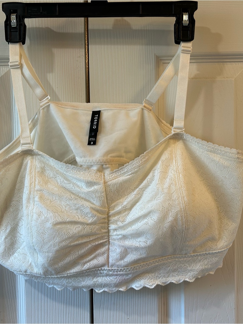 Torrid Lace Bralette in Ivory